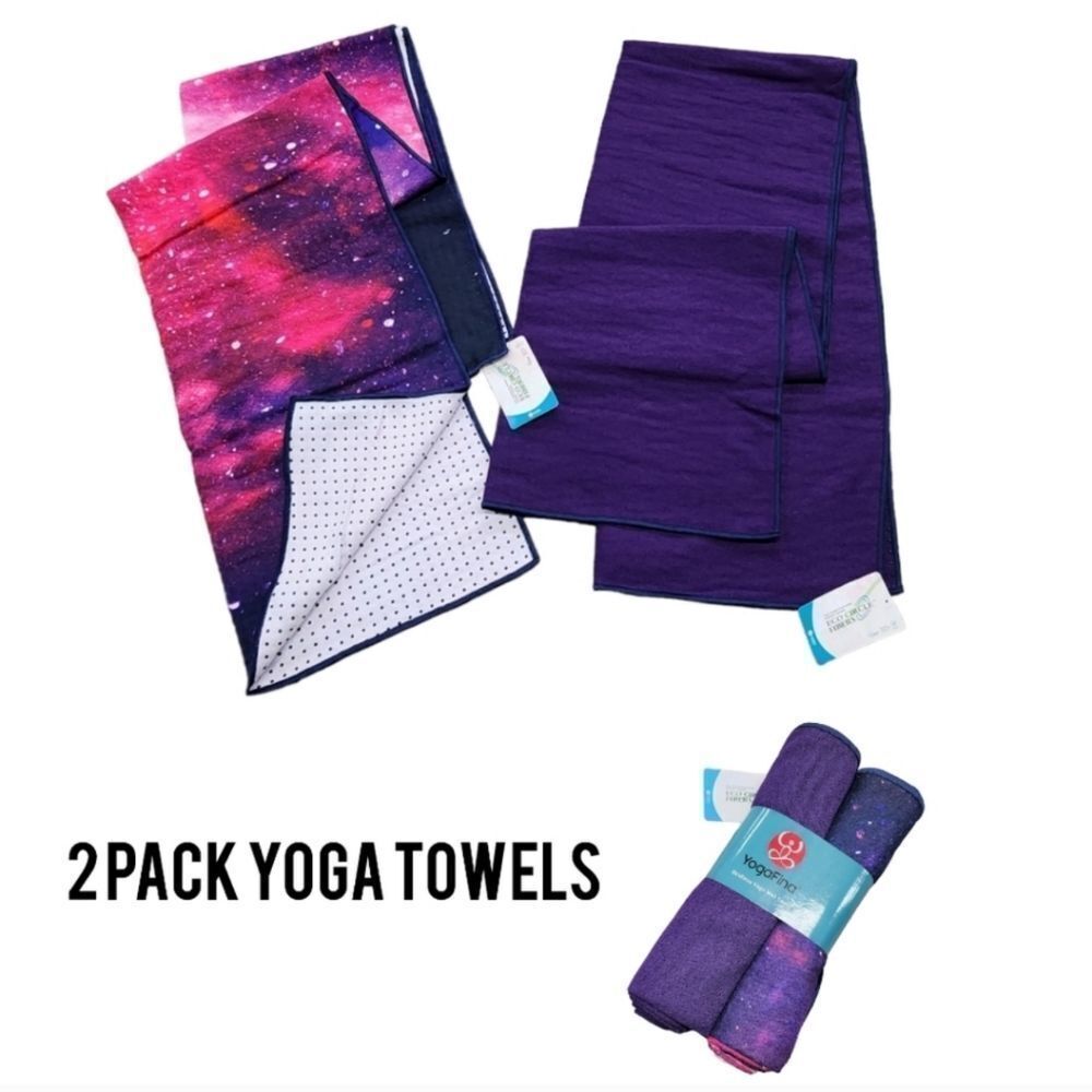 YOGAFINA YOGA TOWELS 2PK